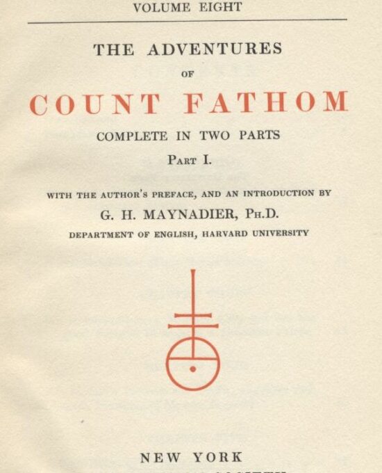 The Adventures of Ferdinand Count Fathom — Complete by T. Smollett